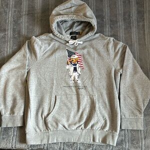 Polo Ralph Lauren - Polo Bear Team USA hooded sweater - Large